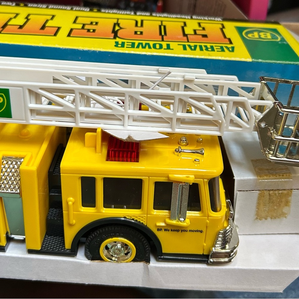 Fire Truck Toy - Red and Yellow - Picture 4 of 10